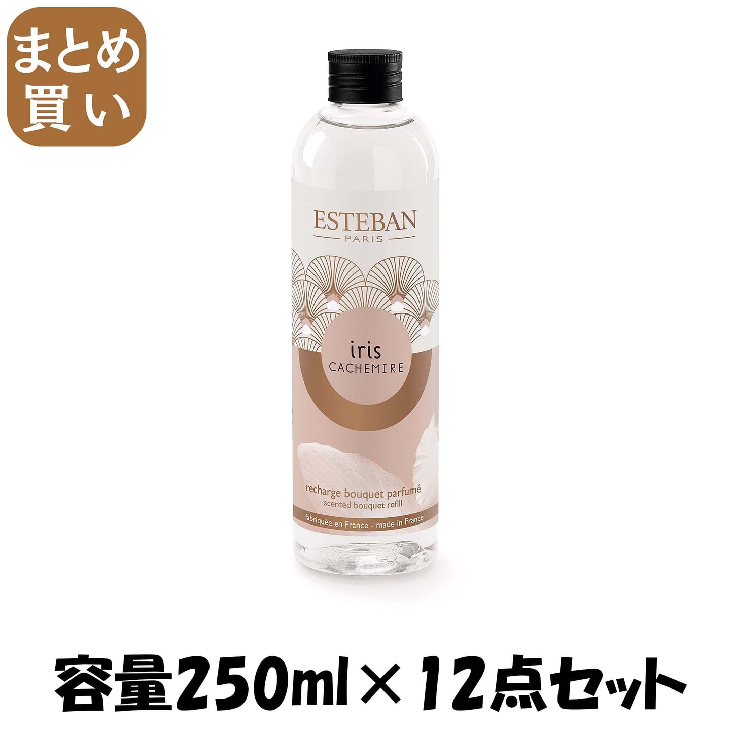 【まとめ買い】イリスカシミア　フレグランスリフィル２５０ＭＬ 容量250ML×12点セット 日本香堂 芳香剤・部屋用