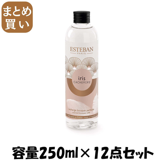 【まとめ買い】イリスカシミア　フレグランスリフィル２５０ＭＬ 容量250ML×12点セット 日本香堂 芳香剤・部屋用