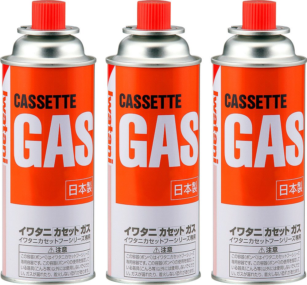 【まとめ買い】イワタニ カセットガス オレンジ 3本組 CB-250-OR 容量3本×16点セット 岩谷産業 着火剤