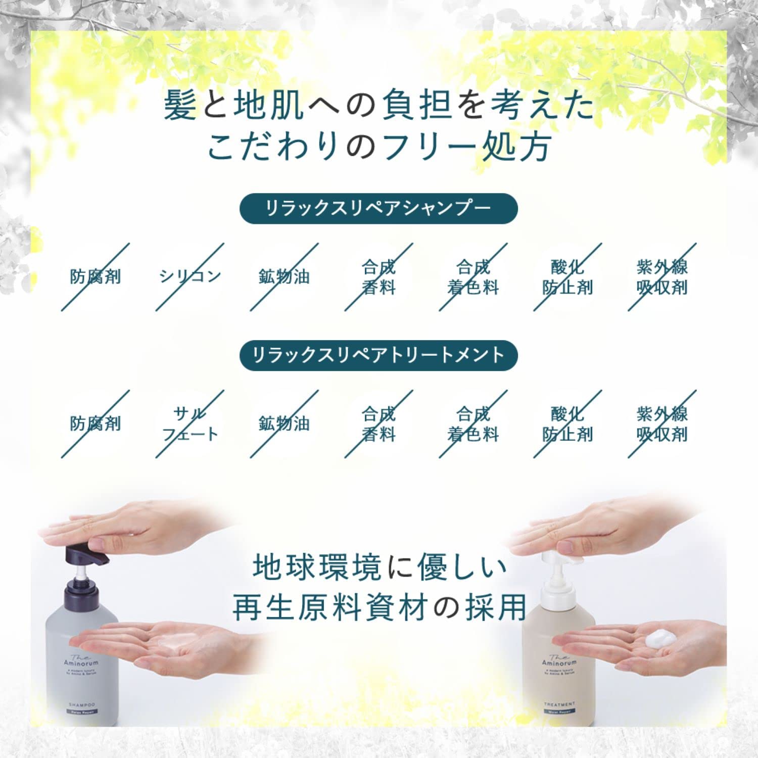 【まとめ買い】Ｔｈｅ　Ａｍｉｎｏｒｕｍ容量350ML×24点セットジ　アミノラム　ＳＨＡＭＰＯＯ　詰替 熊野油脂 シャンプー