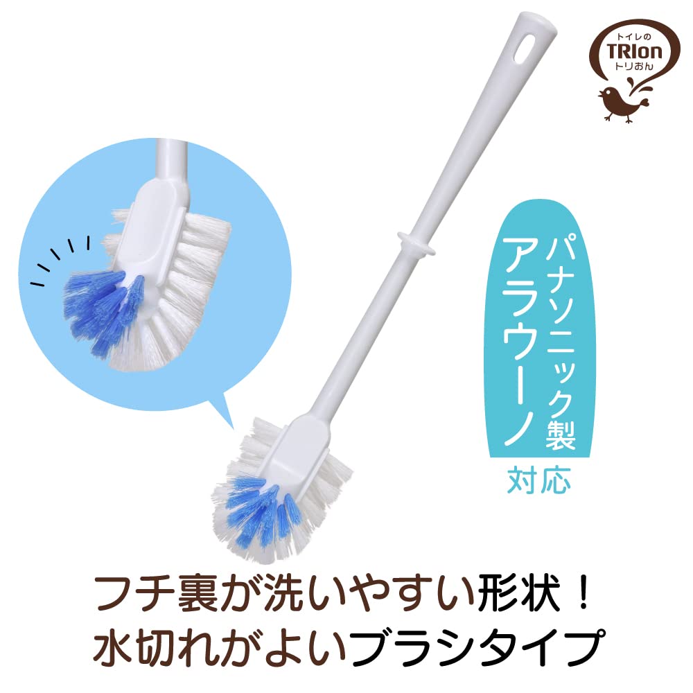 【まとめ買い】トリおん　フチ裏清潔ブラシ 容量1ｺ×5点セットキクロン トイレ用品