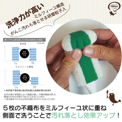 【まとめ買い】トリおん　フチ裏清潔クリーナー強力 容量1ｺ×5点セットキクロン トイレ用品