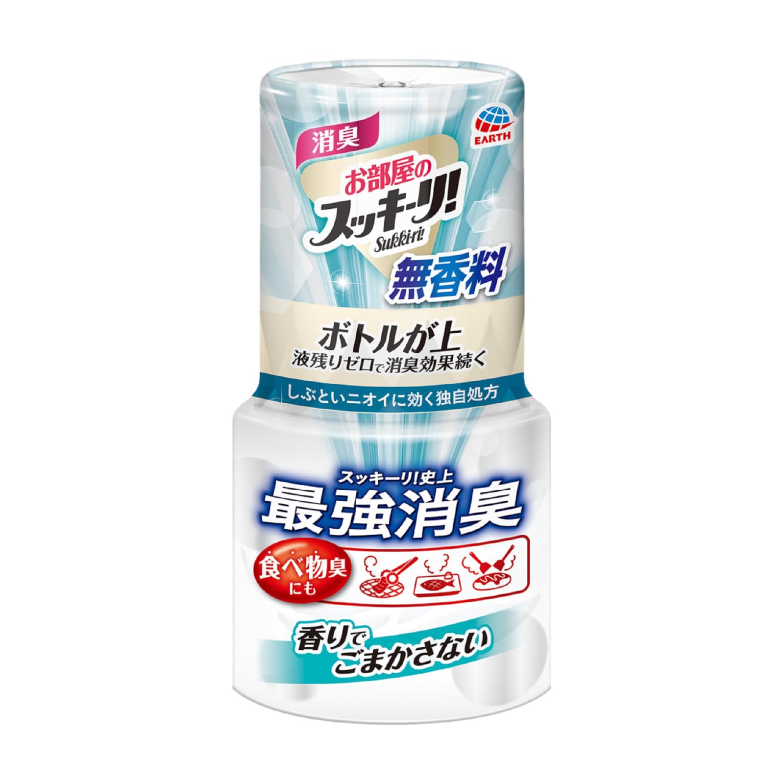 【まとめ買い】お部屋のスッキーリ！Ｓｕｋｋｉ－ｒｉ！無香料 容量400ML×16点セットアース製薬 芳香剤・部屋用
