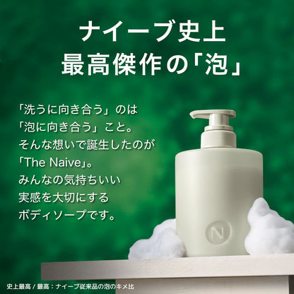 【まとめ買い】Ｔｈｅ　Ｎａｉｖｅ　ボディソープ　泡タイプポンプ 容量540ML×12点セットクラシエ ボディソープ