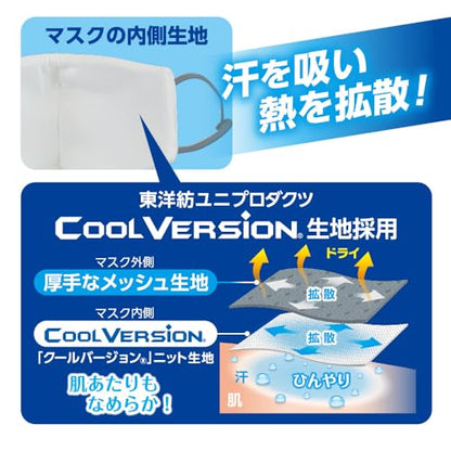 【まとめ買い】アイスノン　冷涼感マスク　グレー　２枚入 容量2マイ×20点セット白元アース マスク