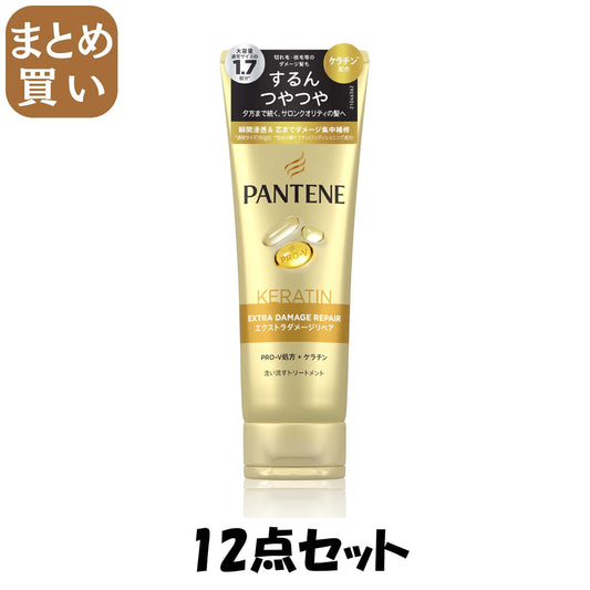【まとめ買い】パンテーン　エクストラダメージケア　洗い流すトリートメント特大サイズ