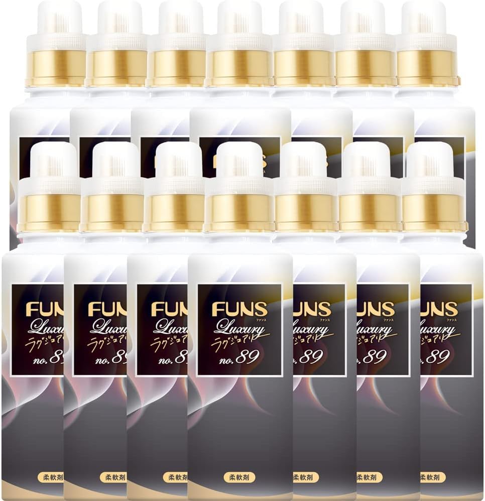 【まとめ買い】ＦＵＮＳ（ファンス）ラグジュアリー柔軟剤Ｎｏ８９　本体６００ｍｌ 容量600ML×12点セット第一石鹸 ボディソープ