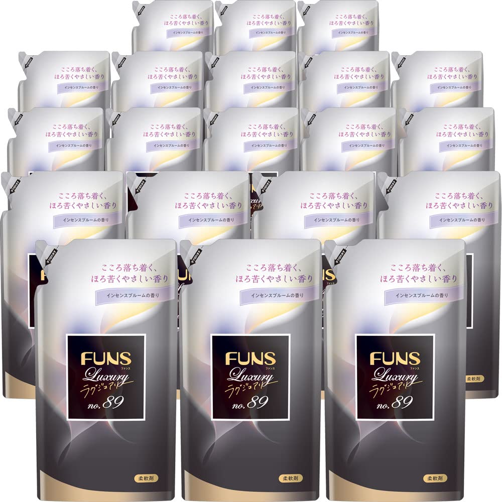 【まとめ買い】ＦＵＮＳ（ファンス）ラグジュアリー柔軟剤Ｎｏ８９　つめかえ用４８０ｍｌ 容量480ML×20点セット第一石鹸ボディソープ