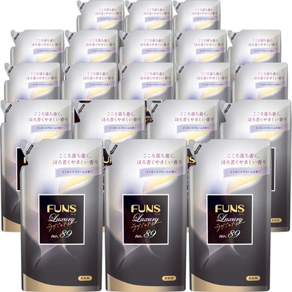 【まとめ買い】ＦＵＮＳ（ファンス）ラグジュアリー柔軟剤Ｎｏ８９　つめかえ用４８０ｍｌ 容量480ML×20点セット第一石鹸ボディソープ