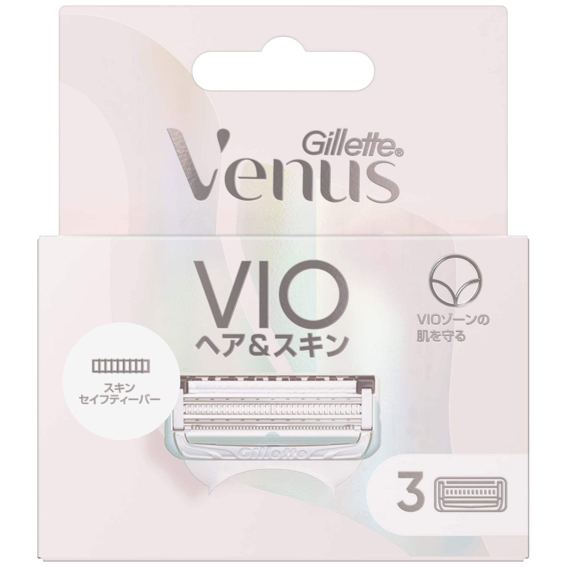 【まとめ買い】ヴィーナス　ＶＩＯカミソリ　替刃３個 容量3ｺ×10点セットジレット 女性用カミソリ