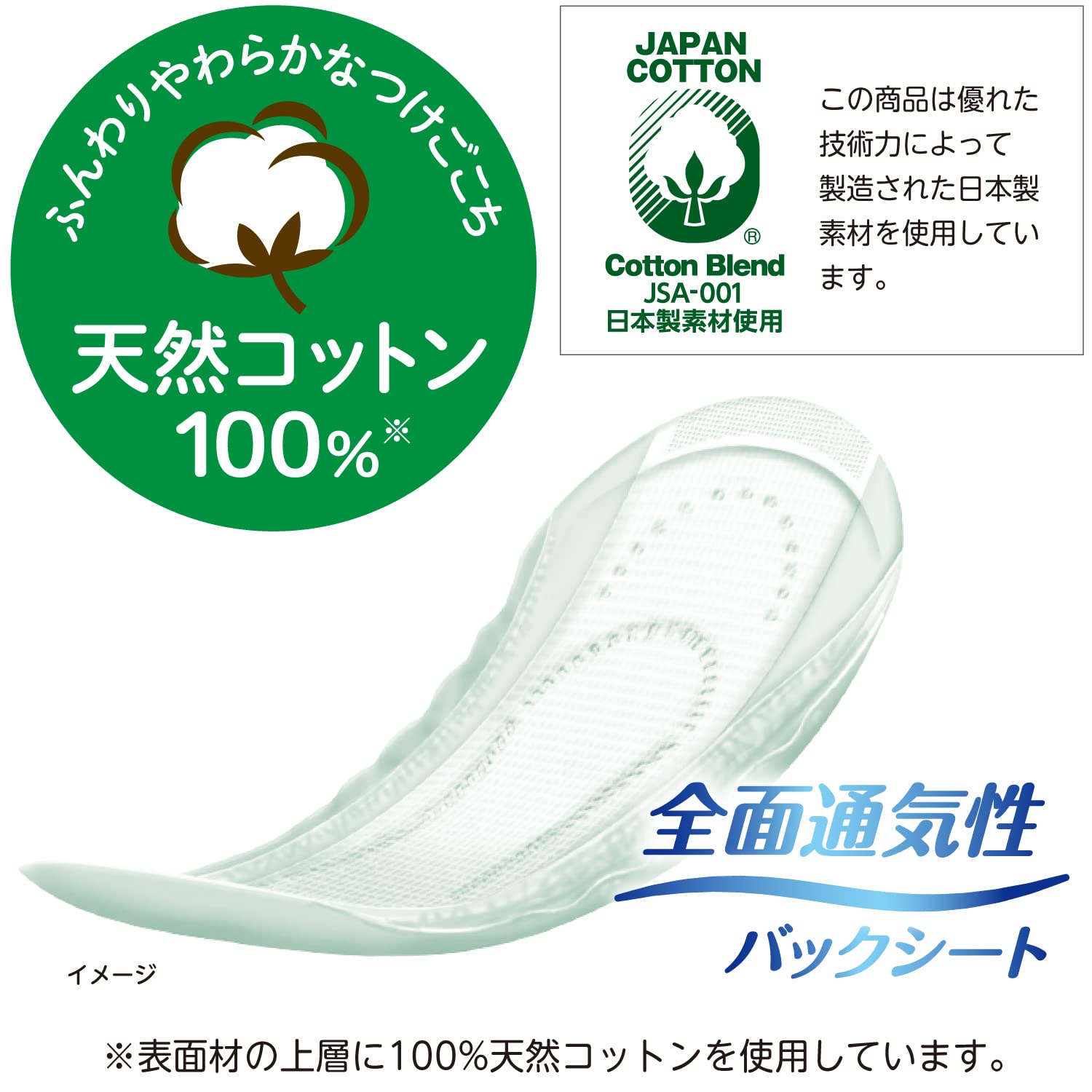 【まとめ買い】ポイズ　肌ケアパッド　ナチュラルコットン１００％　中量用　２６枚 容量12ﾏｲ×12点セット日本製紙クレシア 生理用品