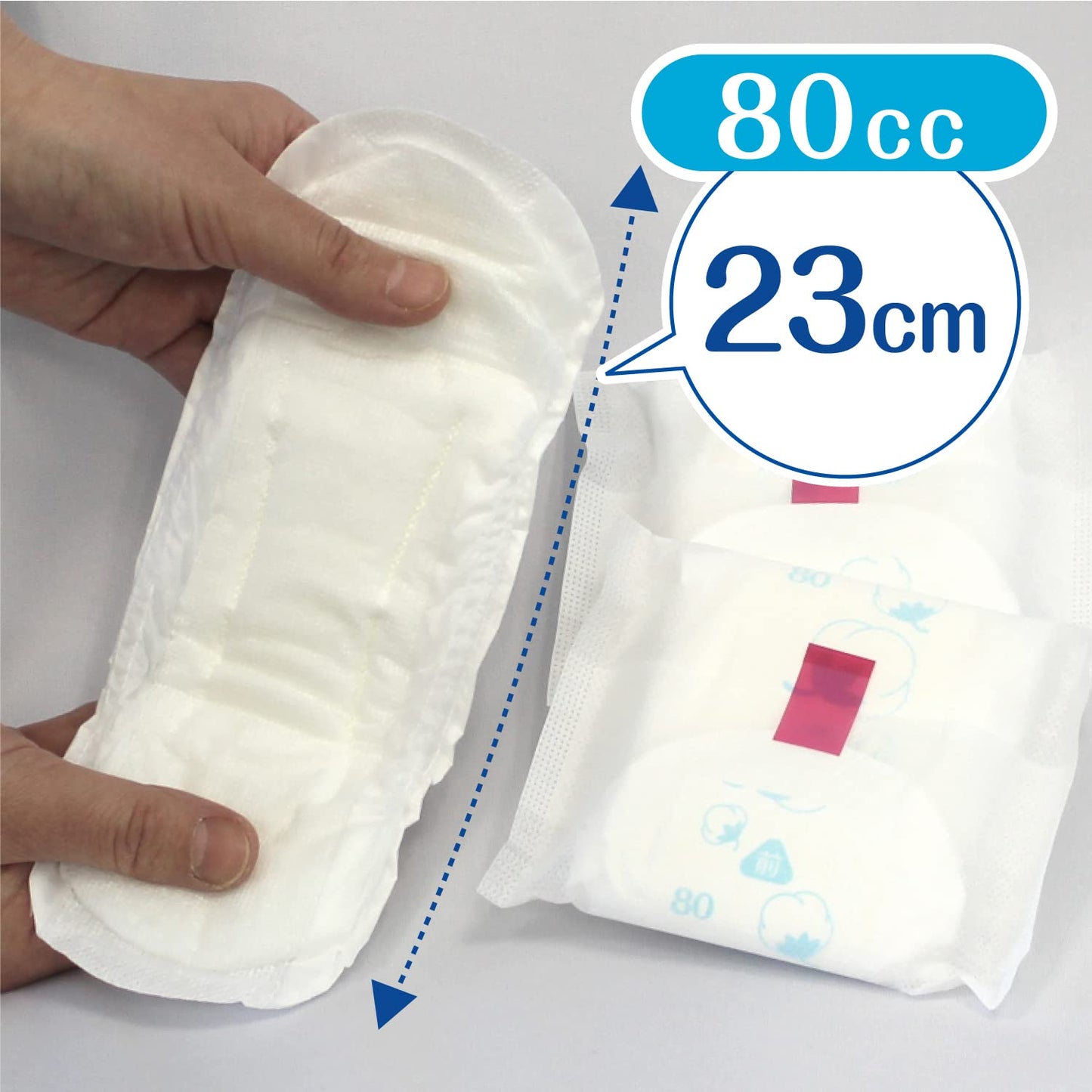 【まとめ買い】ポイズ　肌ケアパッド　ナチュラルコットン１００％　安心の中量用　２４枚容量24ﾏｲ×12点セット生理用品