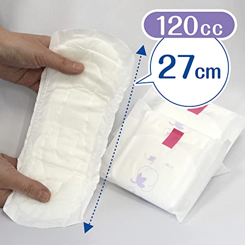 【まとめ買い】ポイズ　肌ケアパッド　ナチュラルコットン１００％　多い時も安心用　１８枚容量18ﾏｲ×12点セット生理用品