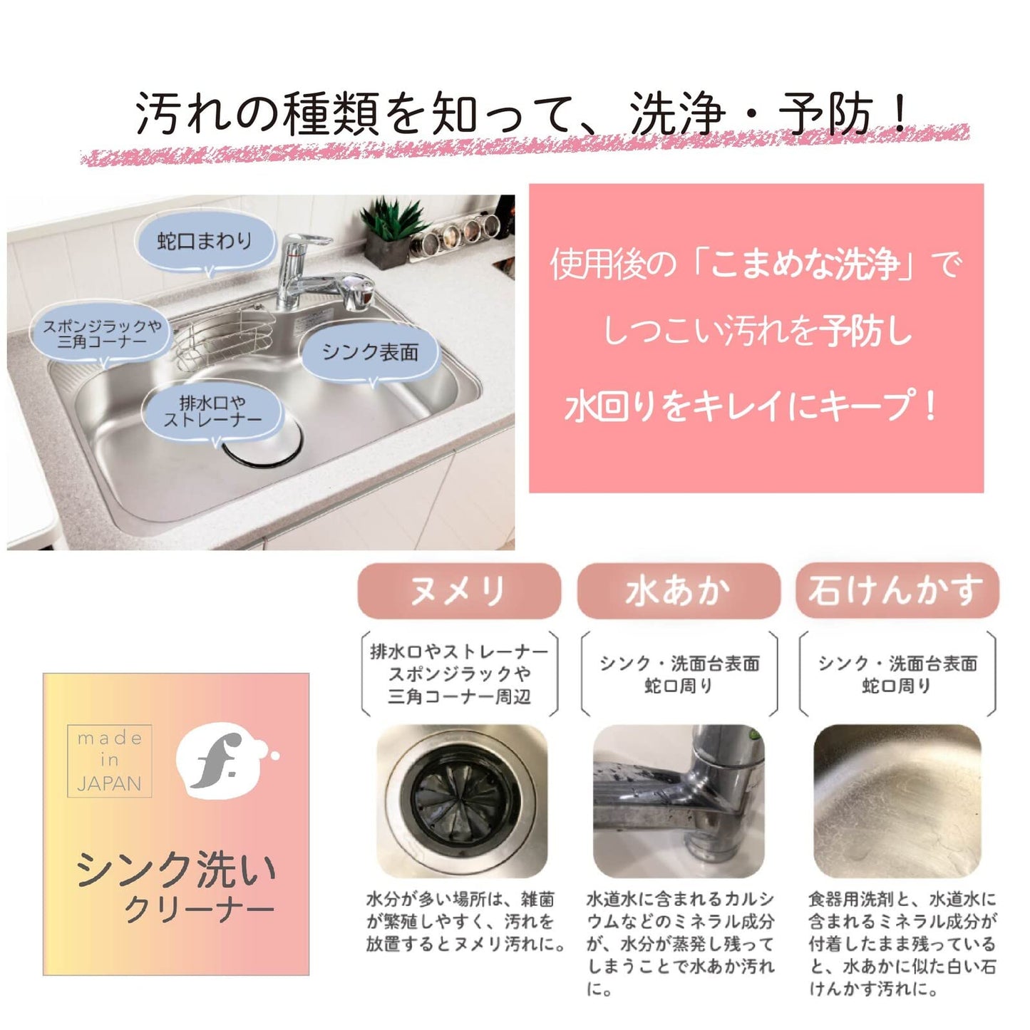 【まとめ買い】キクロンｆ　シンク洗いクリーナー　１０個（台紙付き） 容量10個<br>商品サイズ：幅65mm×高さ145mm×奥行26mm、8g<br>台紙サイズ：幅155mm×高さ760mm×奥行60mm、120g×12点セット
