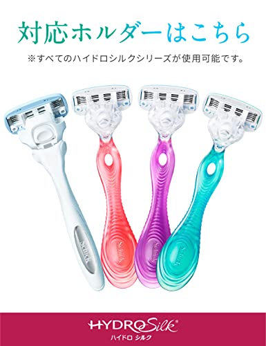 【まとめ買い】ハイドロシルク　敏感肌用　替刃（３コ入） 容量3ｺ×12点セット シック(Schick) 女性用カミソリ