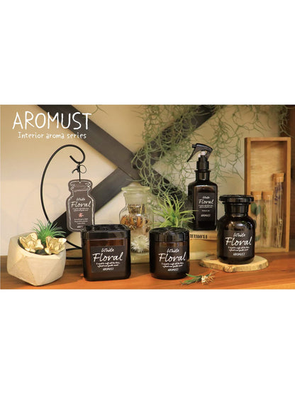 【まとめ買い】アロマストリビング　ホワイトソープ 容量265G×10点セット 晴香堂 芳香剤・部屋用