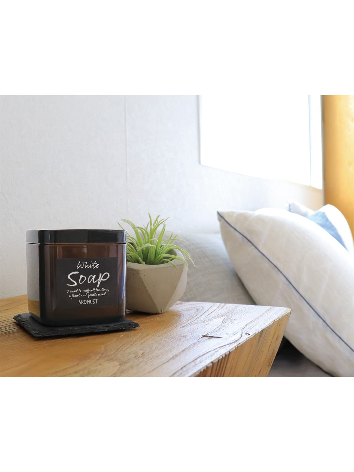 【まとめ買い】アロマストリビング　ホワイトソープ 容量265G×10点セット 晴香堂 芳香剤・部屋用