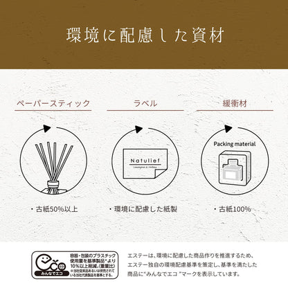 【まとめ買い】消臭力Ｎａｔｕｌｉｅｆ玄関・リビング用リードディフューザー本体ホワイトリリー＆ベルガモット