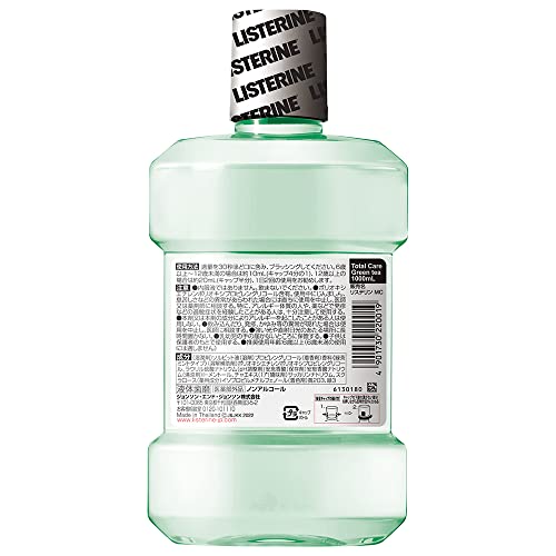 【まとめ買い】薬用リステリントータルケアグリーンティー　１０００ｍｌ 容量1000ML×6点セットマウスウォッシュ