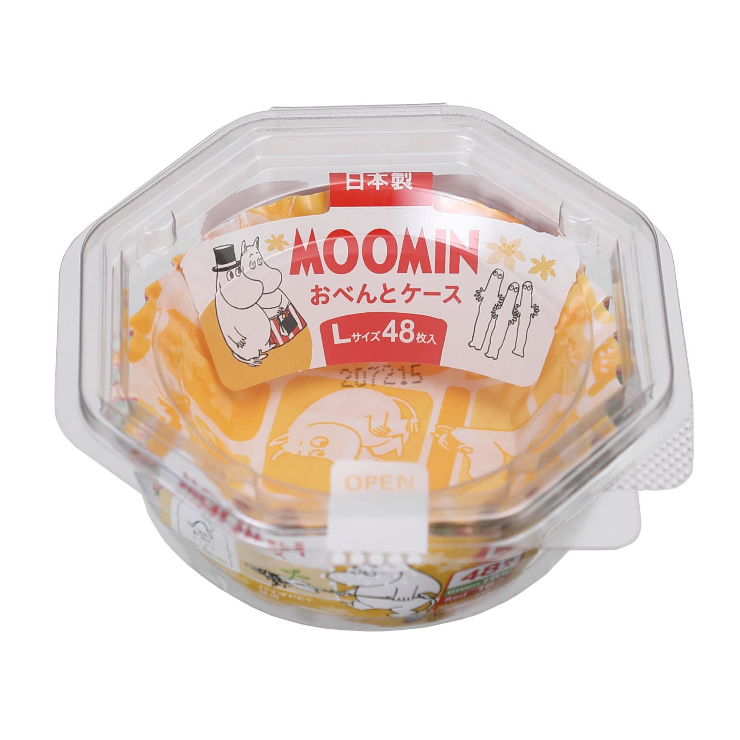 【まとめ買い】ＭＯＯＭＩＮおべんとケースＬ 容量48ﾏｲ×10点セット 東洋アルミ お弁当用品