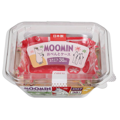 【まとめ買い】ＭＯＯＭＩＮおべんとケーススクエア 容量38ﾏｲ×10点セット 東洋アルミ お弁当用品