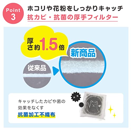 【まとめ買い】パッと貼るだけホコリとりフィルター換気扇用２０ｃｍ３枚入 容量3マイ×10点セット 東洋アルミ フィルター