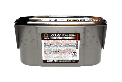 【まとめ買い】ノンスメルドライ　炭と白檀の香り　４５０ｍＬ 容量3個×15点セット 白元アース 除湿剤