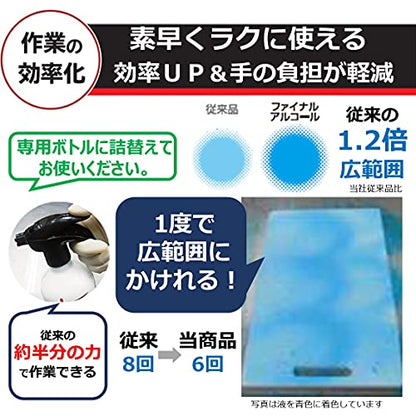 【まとめ買い】ファイナル　アルコ―ル　５Ｌ 容量5000ML×2点セット ライオンハイジーン 消毒用アルコール