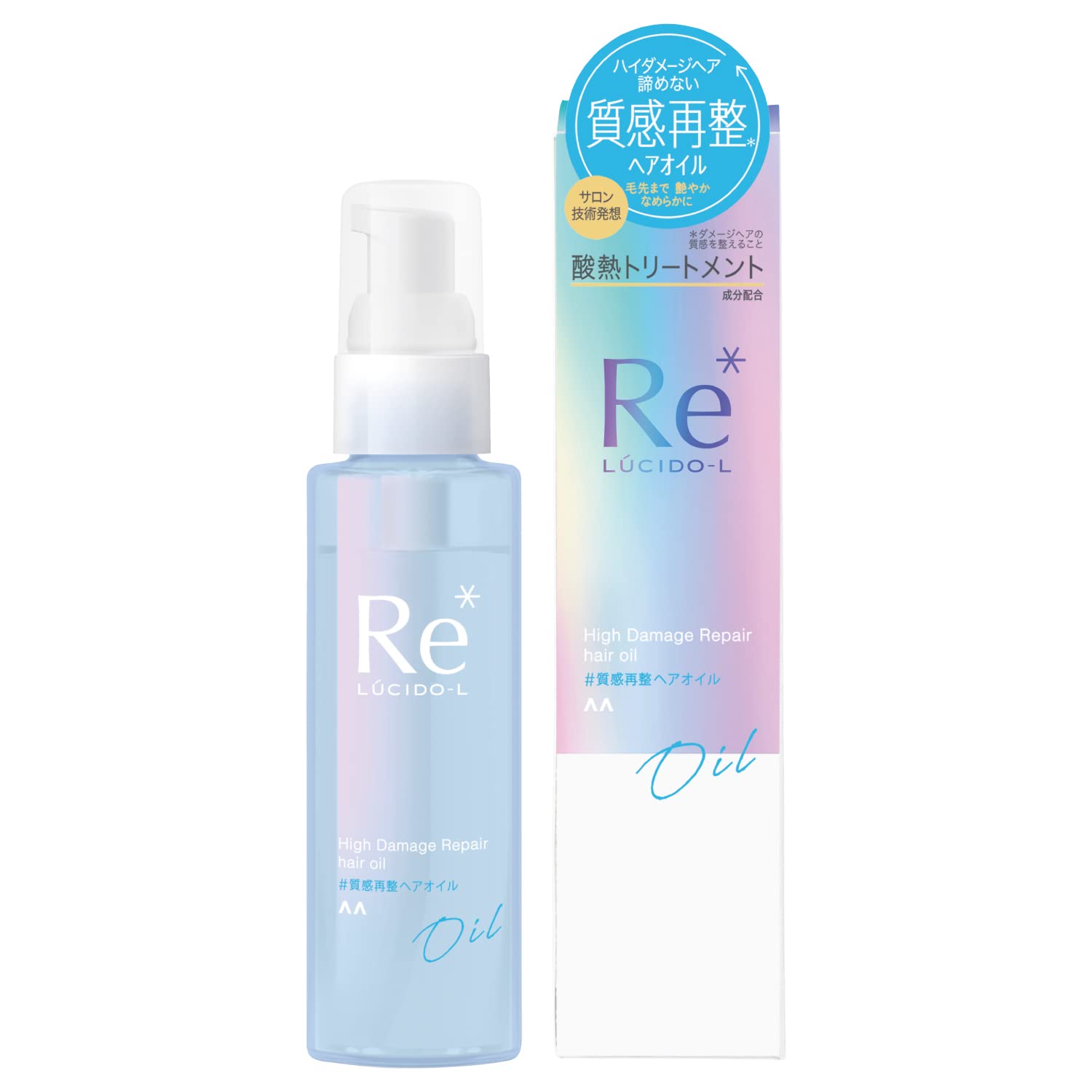 【まとめ買い】ルシードエル　＃質感再整ヘアオイル 容量90ML×3点セット マンダム 美容液