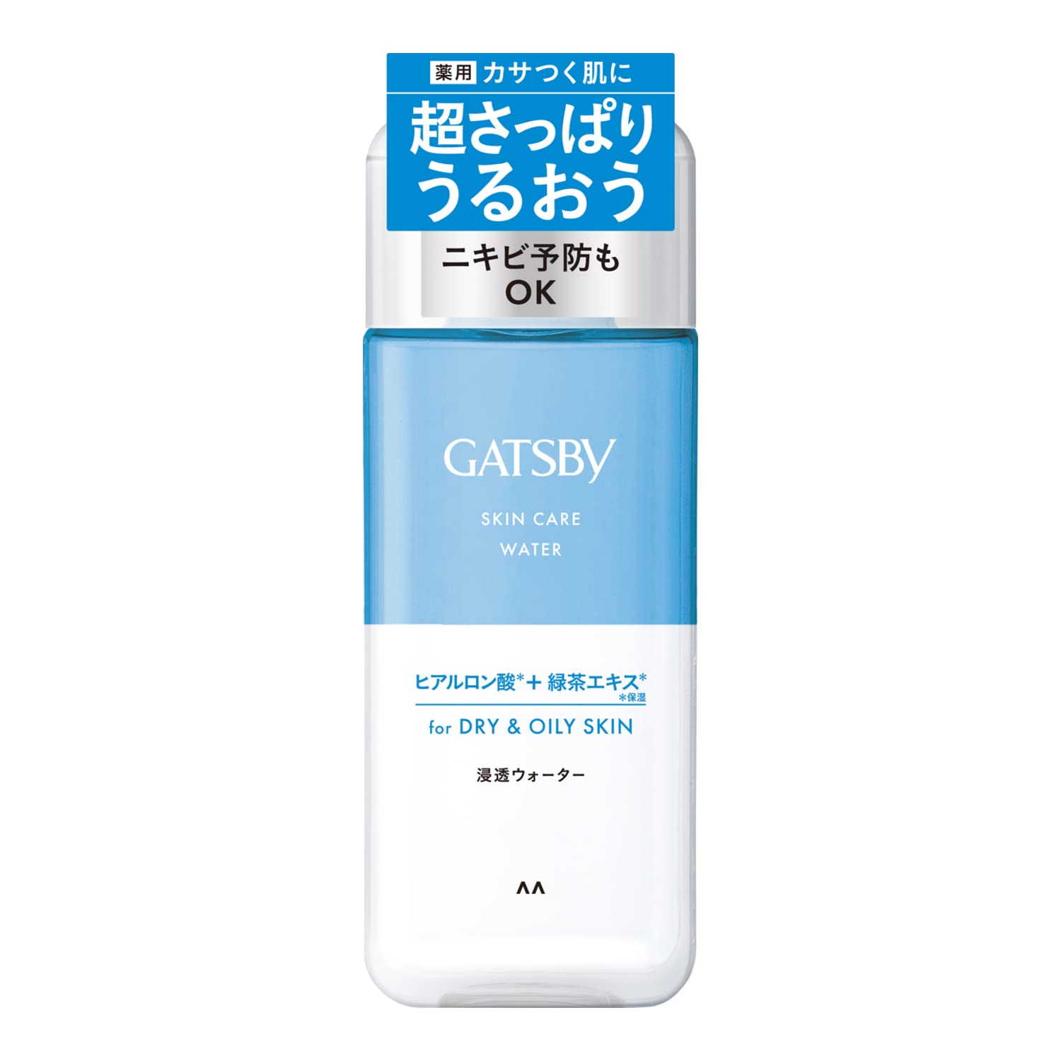 【まとめ買い】ギャツビー　薬用スキンケアウォーター　（医薬部外品） 容量200ML×3点セット マンダム 化粧水・ローション