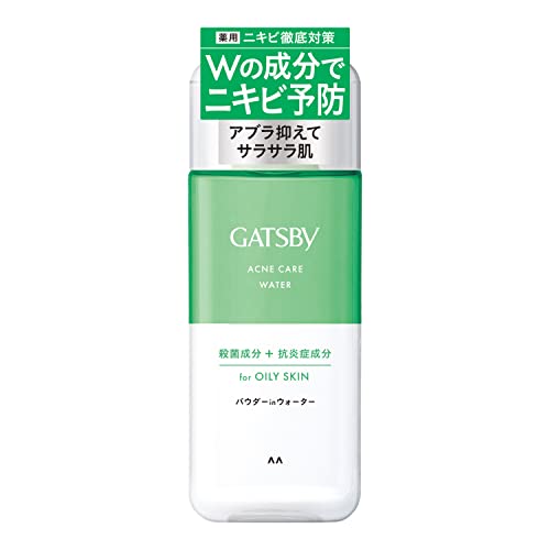 【まとめ買い】ギャツビー　薬用アクネケアウォーター　（医薬部外品） 容量200ML×3点セット マンダム 化粧水・ローション