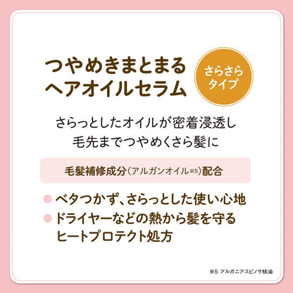 【まとめ買い】モモリ　つやめきまとまるヘアオイルセラム 容量55ML×27点セット ダリヤ スタイリング
