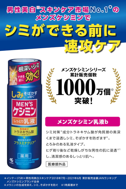 【まとめ買い】メンズケシミン乳液ｂ替え１００ｍＬ 容量100ML×28点セット 小林製薬 化粧品