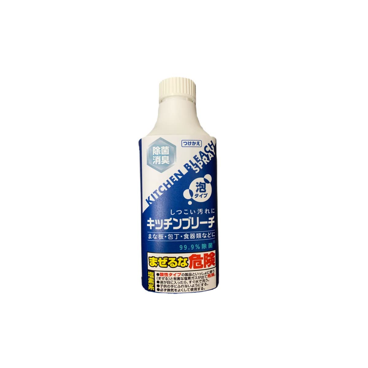 【まとめ買い】キッチンブリーチ泡スプレー付替用 容量400ML×20点セット ロケット石鹸 住居洗剤・キッチン