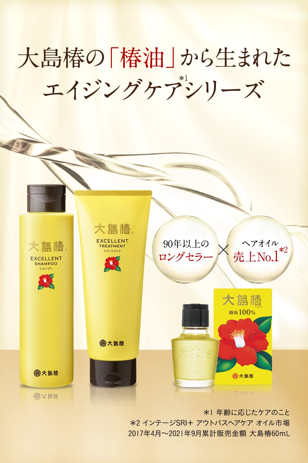 【まとめ買い】大島椿エクセレントシャンプー 容量300ML×24点セット 大島椿 シャンプー