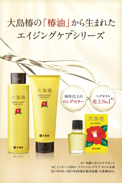 【まとめ買い】大島椿エクセレントトリートメント 容量200G×24点セット 大島椿 ヘアトリートメント