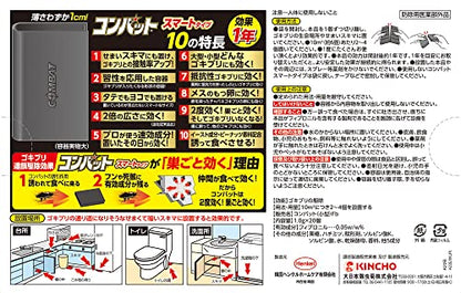 【まとめ買い】コンバットスマートタイプ１年用２０個入Ｎ 容量20ｺ×5点セット 大日本除虫菊（金鳥） 殺虫剤・ゴキブリ