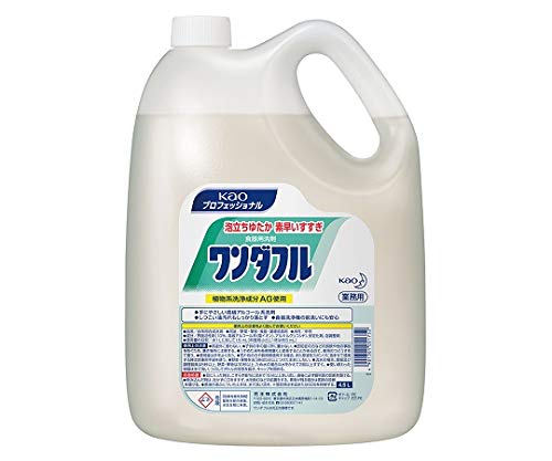 【まとめ買い】ワンダフル業務用４．５Ｌ 容量4500ML×4点セット 食器用洗剤