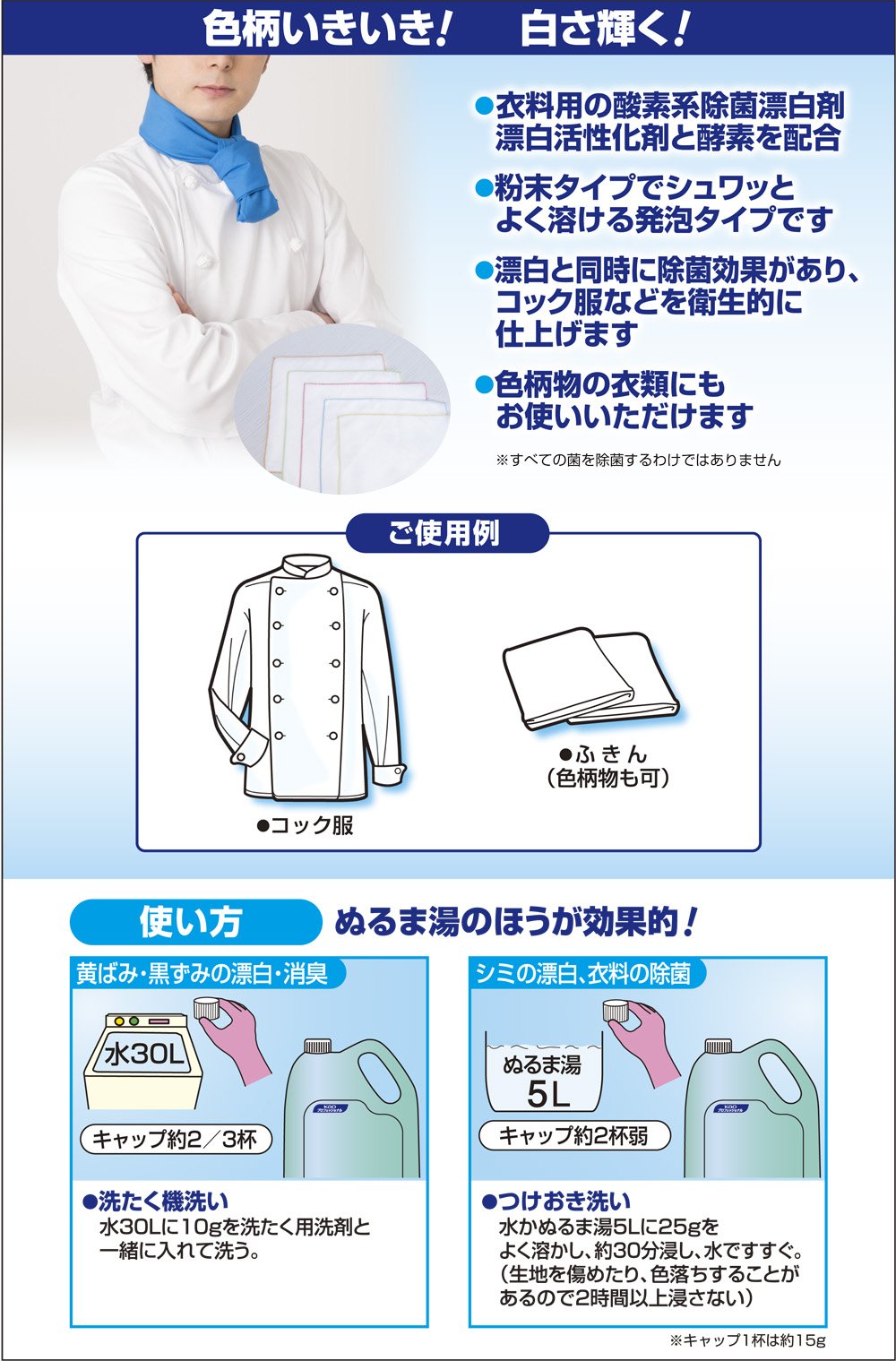 【まとめ買い】ワイドハイターＥＸパワー粉末タイプ業務用３．５ＫＧ 容量3500G×4点セット 漂白剤