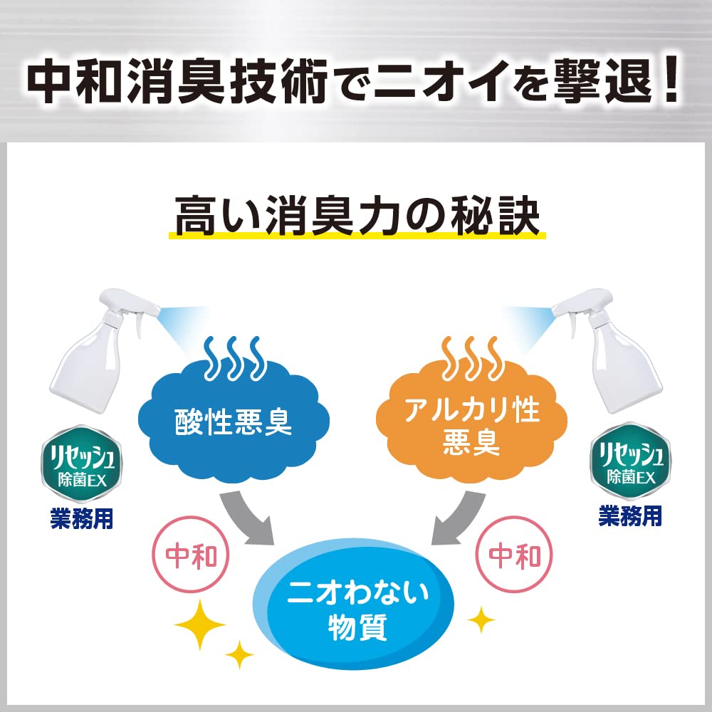 【まとめ買い】リセッシュ除菌ＥＸプロテクトガード香りが残らないタイプ 容量2000ML×6点セット 芳香剤