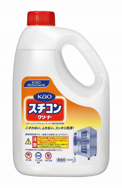 【まとめ買い】ＫＡＯスチコンクリーナー２Ｌ業務用 容量2000ML×3点セット 住居洗剤・レンジ