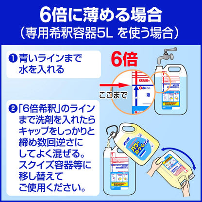 【まとめ買い】パワーストリームコンク業務用５Ｌ 容量5000ML×2点セット 食器用洗剤