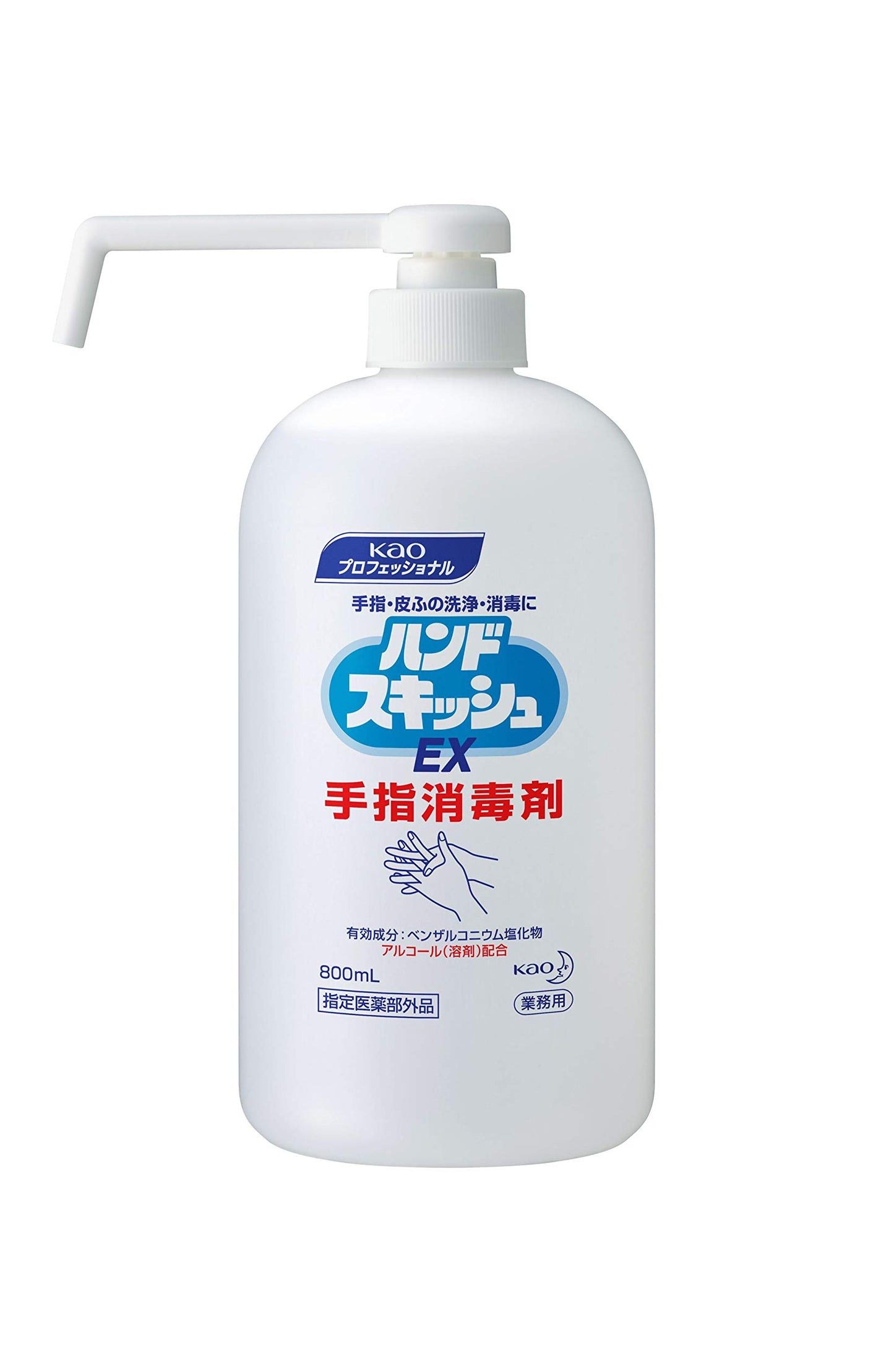 【まとめ買い】ハンドスキッシュＥＸ本体ロングノズル業務用８００ＭＬ 容量800ML×6点セット ハンドソープ