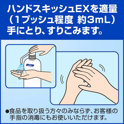 【まとめ買い】ハンドスキッシュＥＸつけかえ用業務用８００ＭＬ 容量800ML×6点セット ハンドソープ