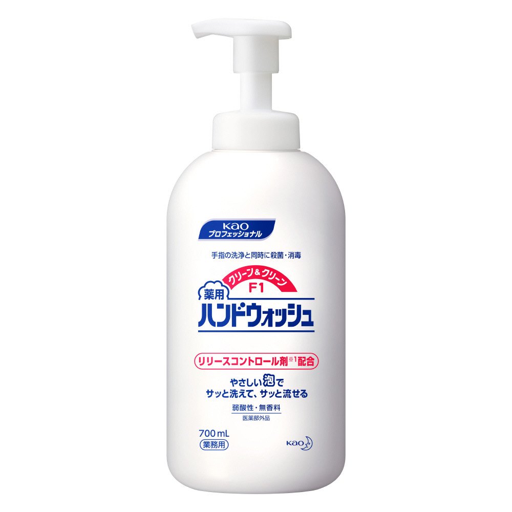 【まとめ買い】クリーン＆クリーンＦ１薬用ハンドウォッシュ業務用７００ＭＬ 容量700ML×6点セット ハンドソープ