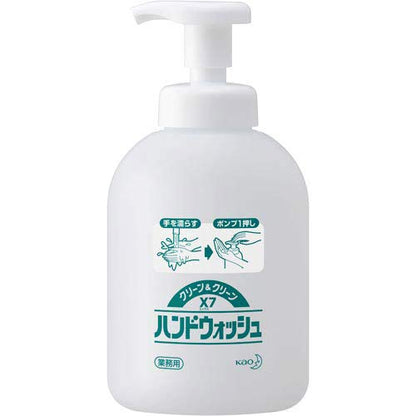 【まとめ買い】クリーン＆クリーンＸ７薬用ハンドウォッシュ業務用２Ｌ 容量2000ML×3点セット ハンドソープ