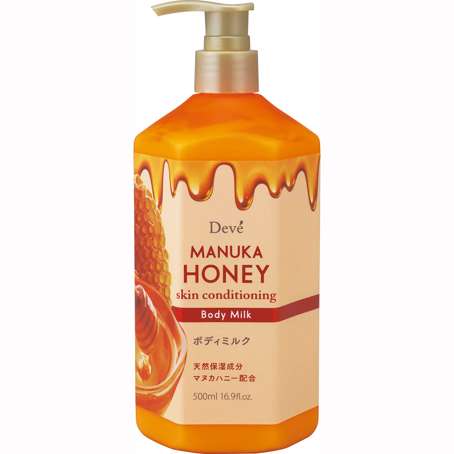 【まとめ買い】ディブ　マヌカハニー　ボディミルク 容量500ML×20点セット 熊野油脂 ボディクリーム・ローション