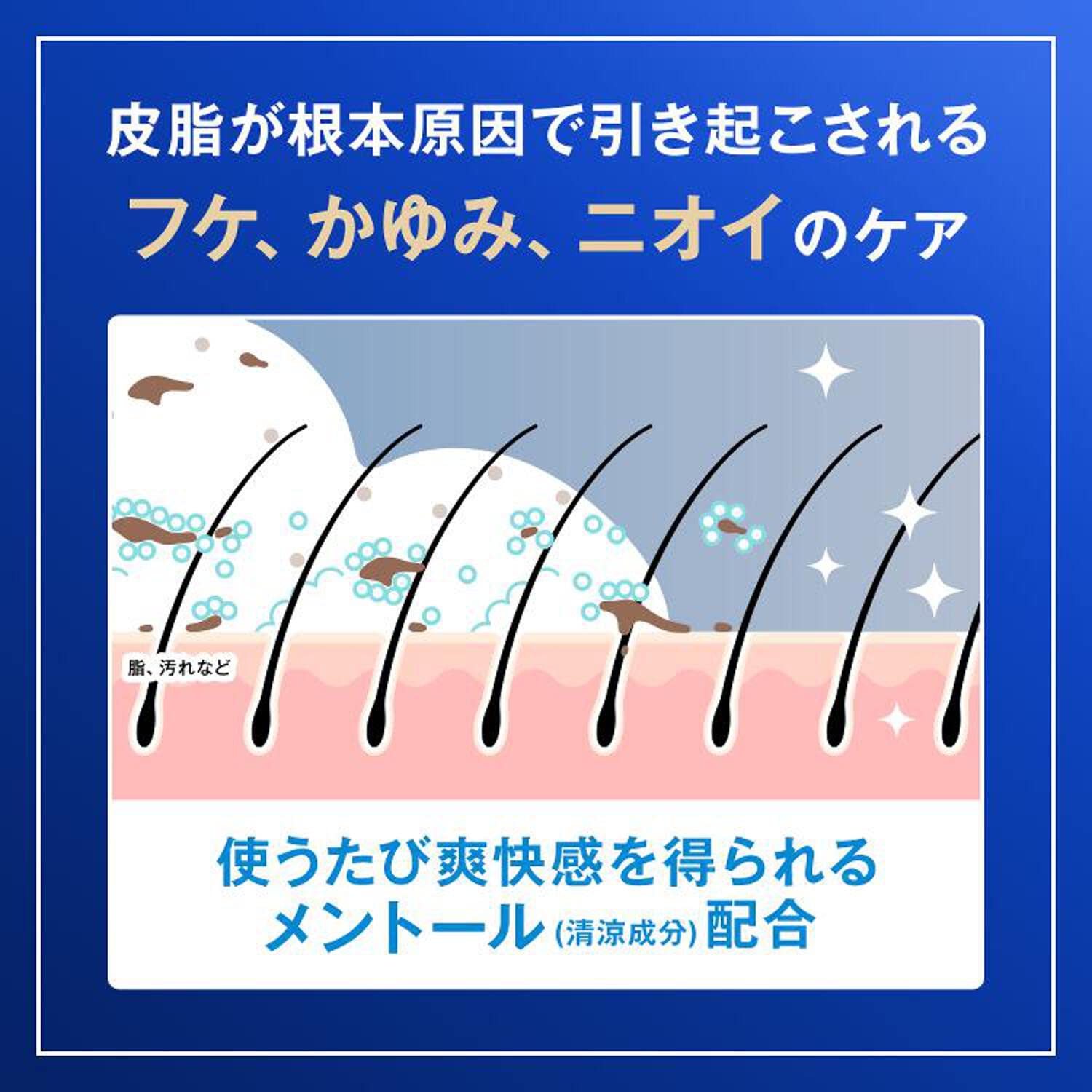 【まとめ買い】クリア　ブルーエナジー　４ｘ　スカルプシャンプー　つめかえ用　２８０ｇ 容量280G×18点セットユニリーバ シャンプー