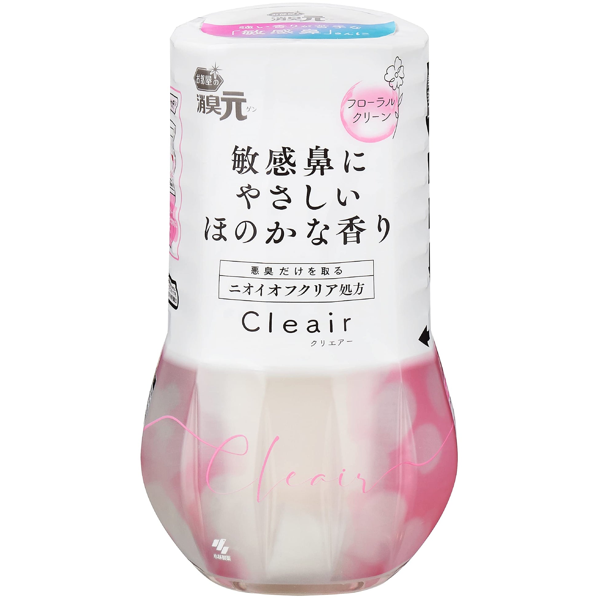 【まとめ買い】消臭元Ｃｌｅａｉｒ（クリエアー）フローラルクリーン 容量400ML×16点セット 小林製薬 芳香剤・部屋用
