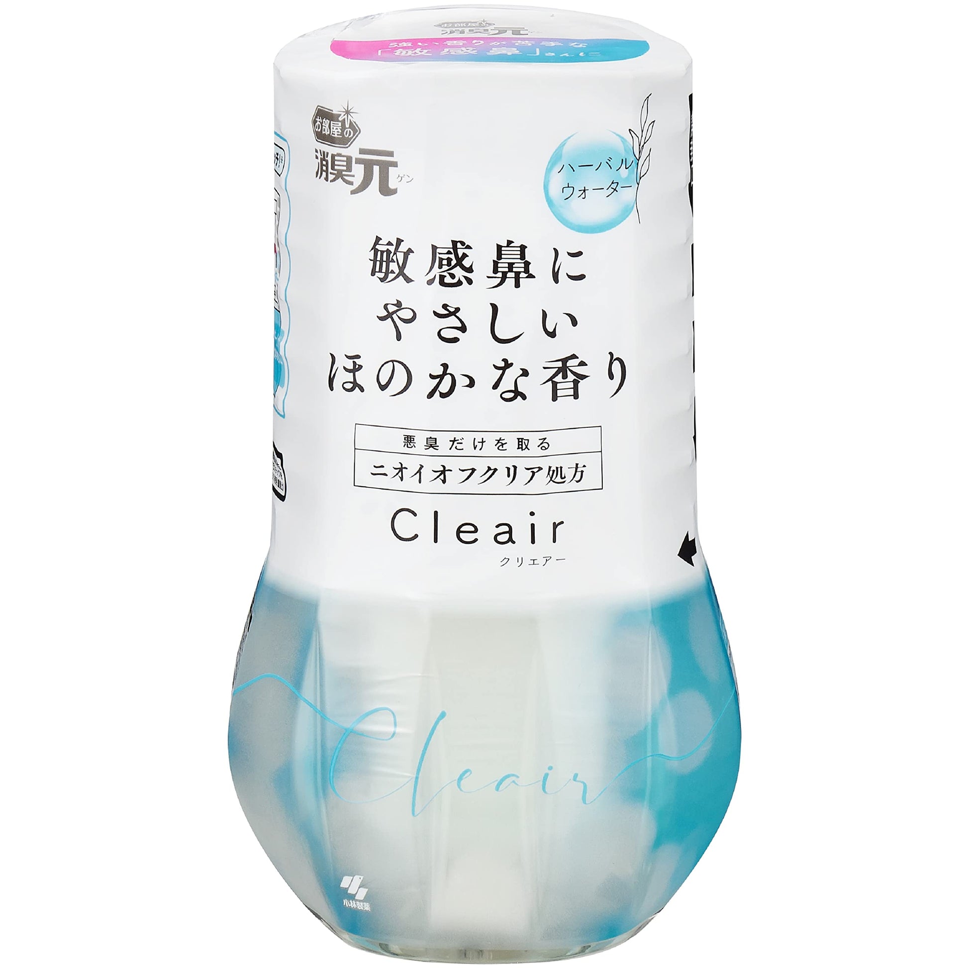 【まとめ買い】消臭元Ｃｌｅａｉｒ（クリエアー）ハーバルウォーター 容量400ML×16点セット 小林製薬 芳香剤・部屋用